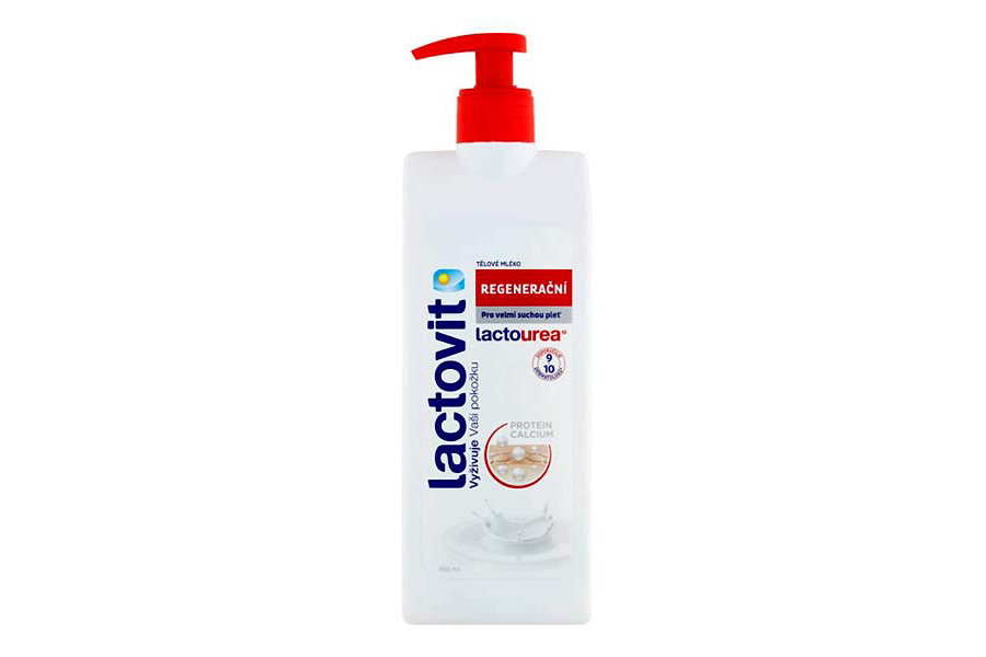 LACTOVIT Lactourea telové mlieko regeneračné 400ml