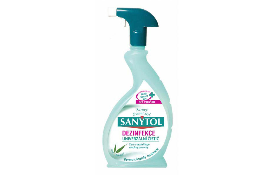 SANYTOL dezinfekcia univerzálny čistič EUKALYPTUS sprej 500ml