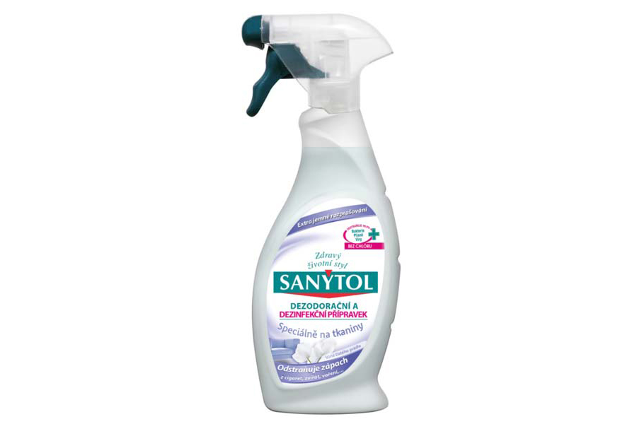 SANYTOL dezodoračný a dezinfekčný prípravok na tkaniny 500ml