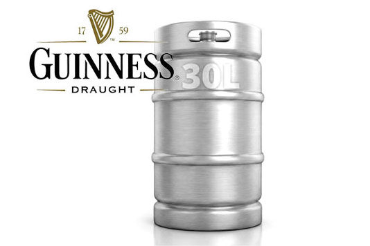 Guinness Draught keg 30l, predaj