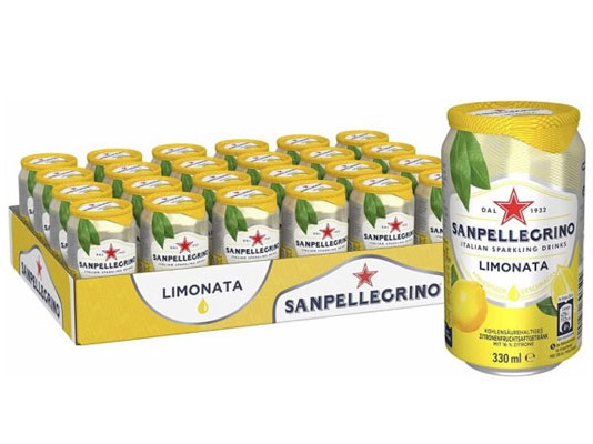 San Pellegrino plech. 0,33l predaj